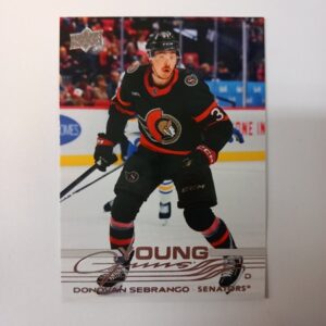 2025-26 UD Series 1 Young Guns Donovan Sebrango #229