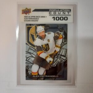 2025-26 UD Series 1 Population Count 1000 Alex Pietrangelo #PC-18