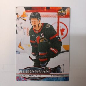 2025-26 UD Series 1 UD Canvas Brady Tkachuk #C-3