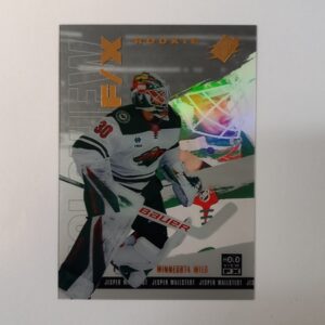 2024-25 UD SPx Holoview F/X Rookie Jesper Wallstedt #HV-40