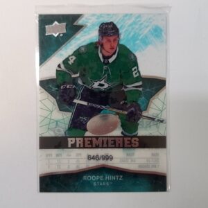 2018-19 UD ICE Premieres Roope Hintz #82 646/999