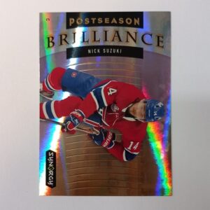 2021-22 UD Synergy Post Season Brilliance Nick Suzuki #PB-6