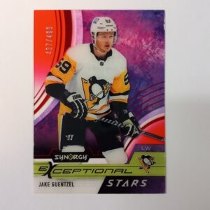 2021-22 UD Synergy Exceptional Stars Jake Guentzel #ES-GU 437/499