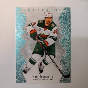 2025-26 Upper Deck Artifacts Sky Blue Mats Zuccarello #41