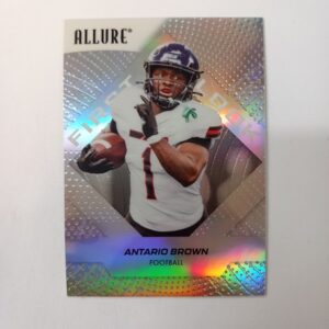 2025 UD Allure SE Football First Look Antario Brown #132