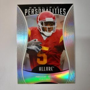 2025 UD Allure SE Football Profilic Personalities Reggie Bush #PP-9