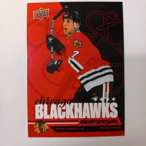 2025-26 UD Chicago Blackhawks Centennial Chris Chelios #97