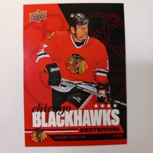 2025-26 UD Chicago Blackhawks Centennial Wendel Clark #55