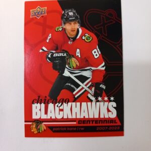 2025-26 UD Chicago Blackhawks Centennial Patrick Kane #40