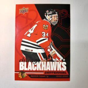 2025-26 UD Chicago Blackhawks Centennial Dominik Hasek #94