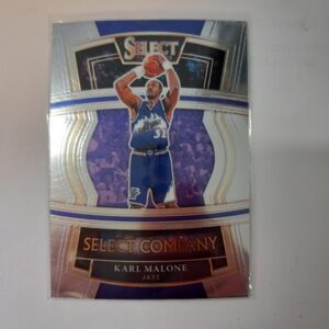 2021-22 Panini Select Concourse Select Company Karl Malone #20