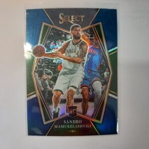 2021-22 Panini Select Concourse Premier level Rookie Sandro Mamukelashvili #199