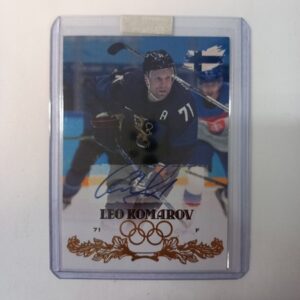 AMPIR 2022 Beijing Olympic Hockey Gold Medal Leo Komarov #FIN19