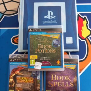 PS3 Wonderbook setti, Wonderbook + 3 peliä