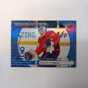 2025-26 UD Series 1 Tracking Systems Charlie Lindgren #TS-27