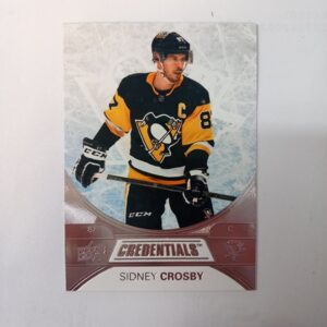 2021-22 UD Credentials Sidney Crosby #2