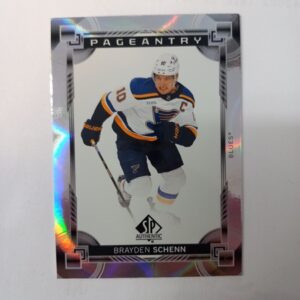 2024-25 UD SP Authentic Pageantry Brayden Schenn #P-41