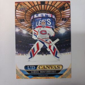 2024-25 UD Canvas Samuel Montembeault #C302
