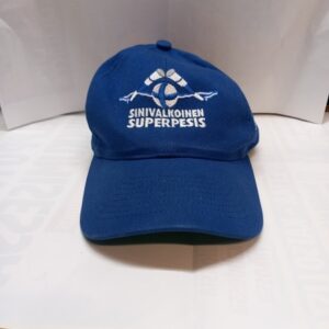 Sinivalkoinen Superpesis Lippalakki