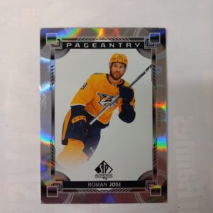 2024-25 UD Authentic Pageantry Roman Josi #P-64