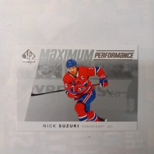 2024-25 UD SP Authentic Maximum Performance Nick Suzuki #MP-6