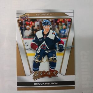 2025-26 UD MVP Gold Script Brock Nelson #216