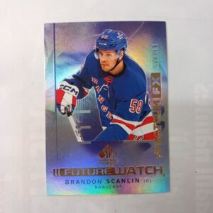 2024-25 UD SP Authentic Spectrum FX Level 1 Future Watch Brandon Scanlin #S-51