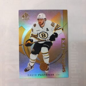 2024-25 UD SP Authentic Spectrum FX David Pastrnak #S-28