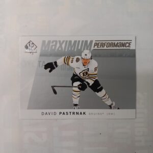 2024-25 UD SP Authentic Maximum Performance David Pastrnak #MP-17