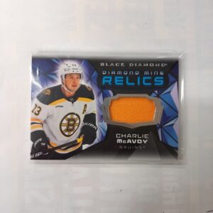 2025-26 UD Black Diamond Mine Relics Charlie McAvoy #DMR-CM