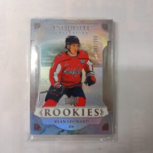 2025-26 UD Exquisite Collection Rookies Ryan Leonard #R-RL 362/399