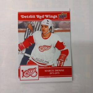 2025-26 Upper Deck Detroid Red Wings Centennial Marcel Dionne #91