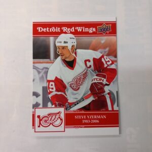 2025-26 Upper Deck Detroid Red Wings Centennial Steve Yzerman #55