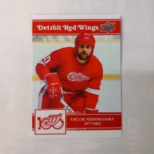 2025-26 Upper Deck Detroid Red Wings Centennial Vaclav Nedomansky #37