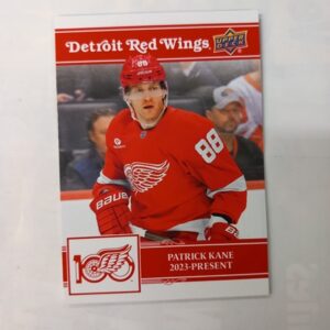 2025-26 Upper Deck Detroid Red Wings Centennial Patrick Kane #4