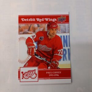 2025-26 Upper Deck Detroid Red Wings Centennial Paul Coffey #61