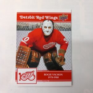 2025-26 Upper Deck Detroid Red Wings Centennial Rogie Vachon #5