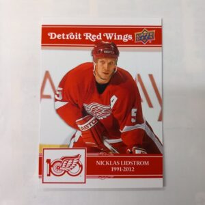 2025-26 Upper Deck Detroid Red Wings Centennial Nicklas Lidstrom #1
