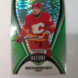 2025-26 UD Allure - Rookie - green quartz x/99 Hunter Bazustewicz #129