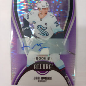 2025-26 UD Allure - Rookie Signature- Jani Nyman #117, x/10
