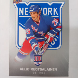 2025-26 UD Centennial New York Rangers - Reijo Ruotsalainen #24