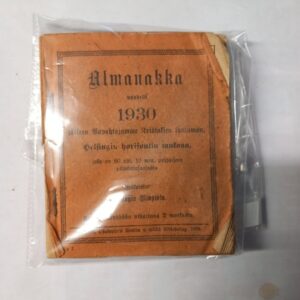 1930 Almanakka / Vanhat kaupat