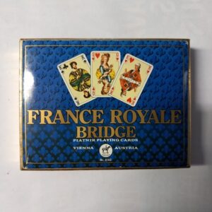 France Royale Bridge: Piatnik playing cards