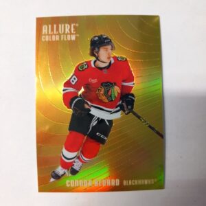 2025-26 UD Allure Color Flow Orange-Yellow Connor Bedard #CF-8