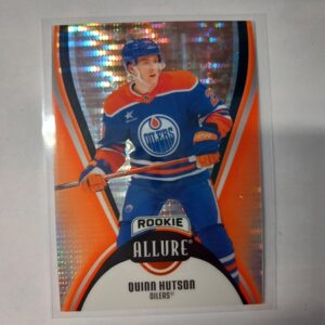 2025-26 UD Allure Rookie Orange Slice Quinn Hutson #112
