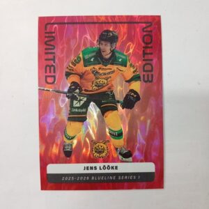 2025-26 Liiga Blueline Series 1 Limited Edition Jens Lööke #29 LE-03