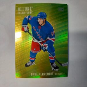 2025-26 UD Allure Color Flow Yellow-Green Gabe Perreault #CF-16