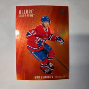 2025-26 UD Allure Color Flow Red-Orange Ivan Deminov #CF-22