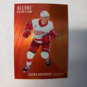2025-26 UD Allure Color Flow Red-Orange Lucas Raymond #CF-15