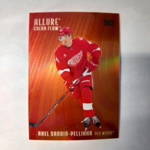 2025-26 UD Allure Color Flow Red-Orange Axel Sandin-Pellikka #CF-AS